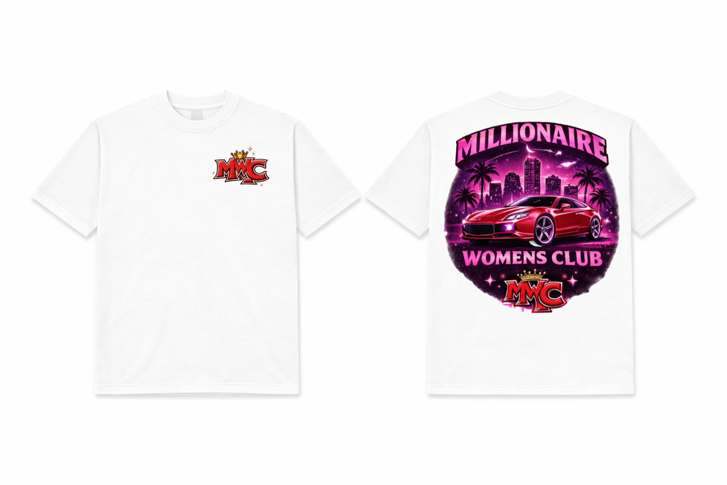 MWC Midnight Drive Tee - White