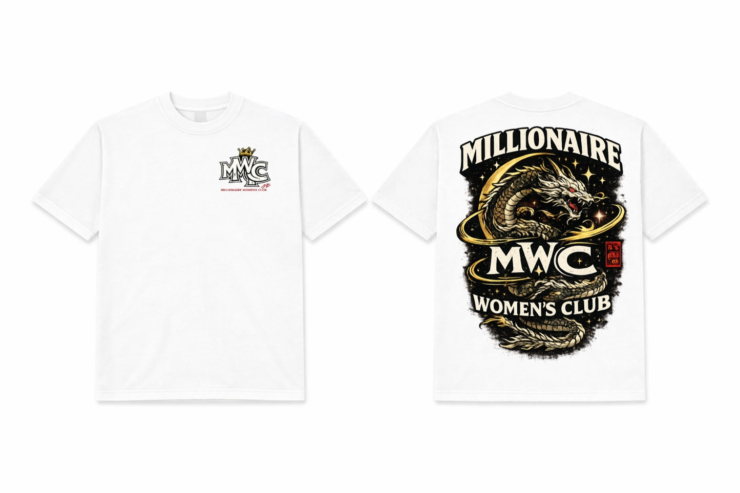MWC Dragon Orbit Tee - White