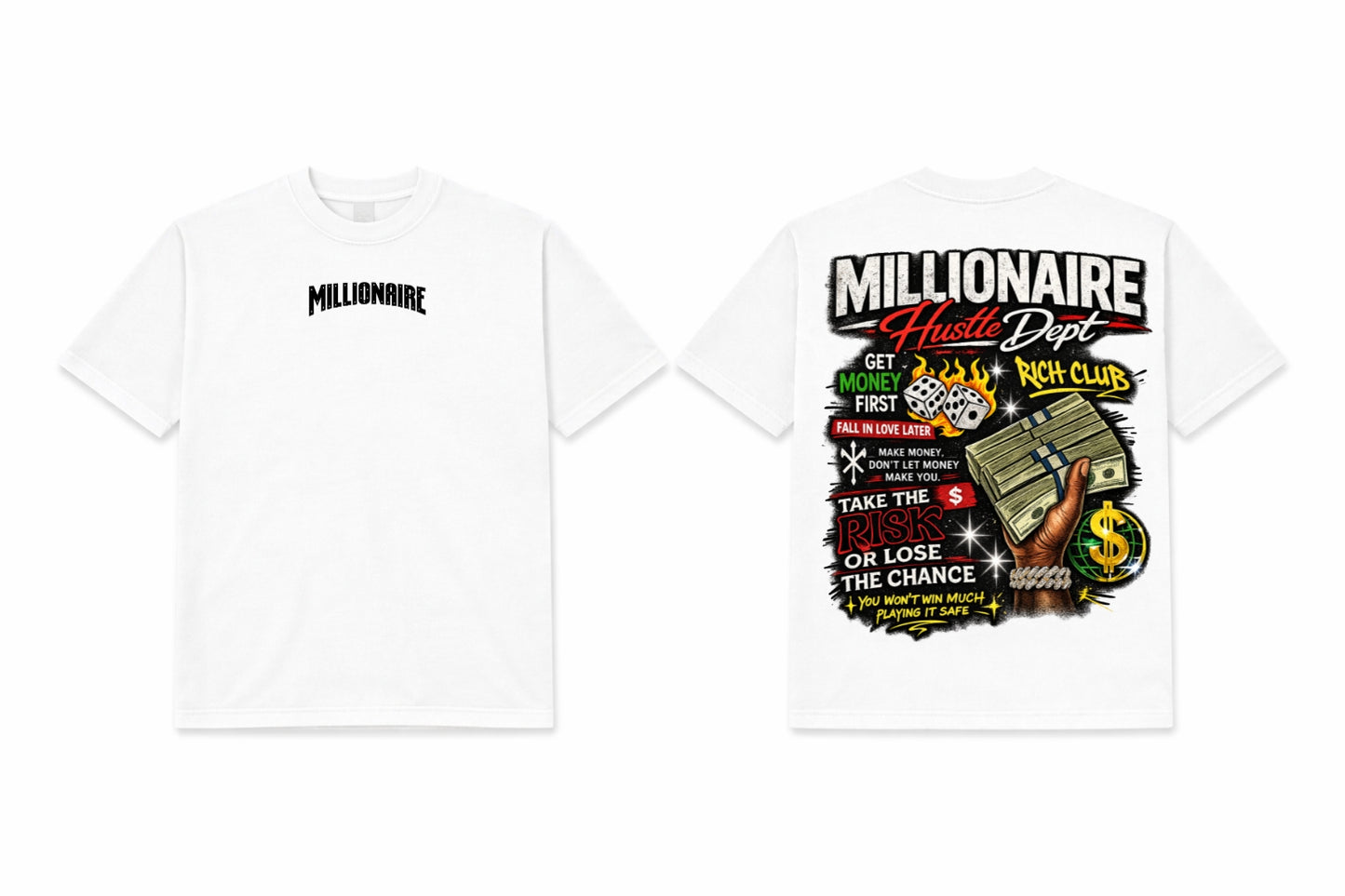 MC Rich Department Tee - White