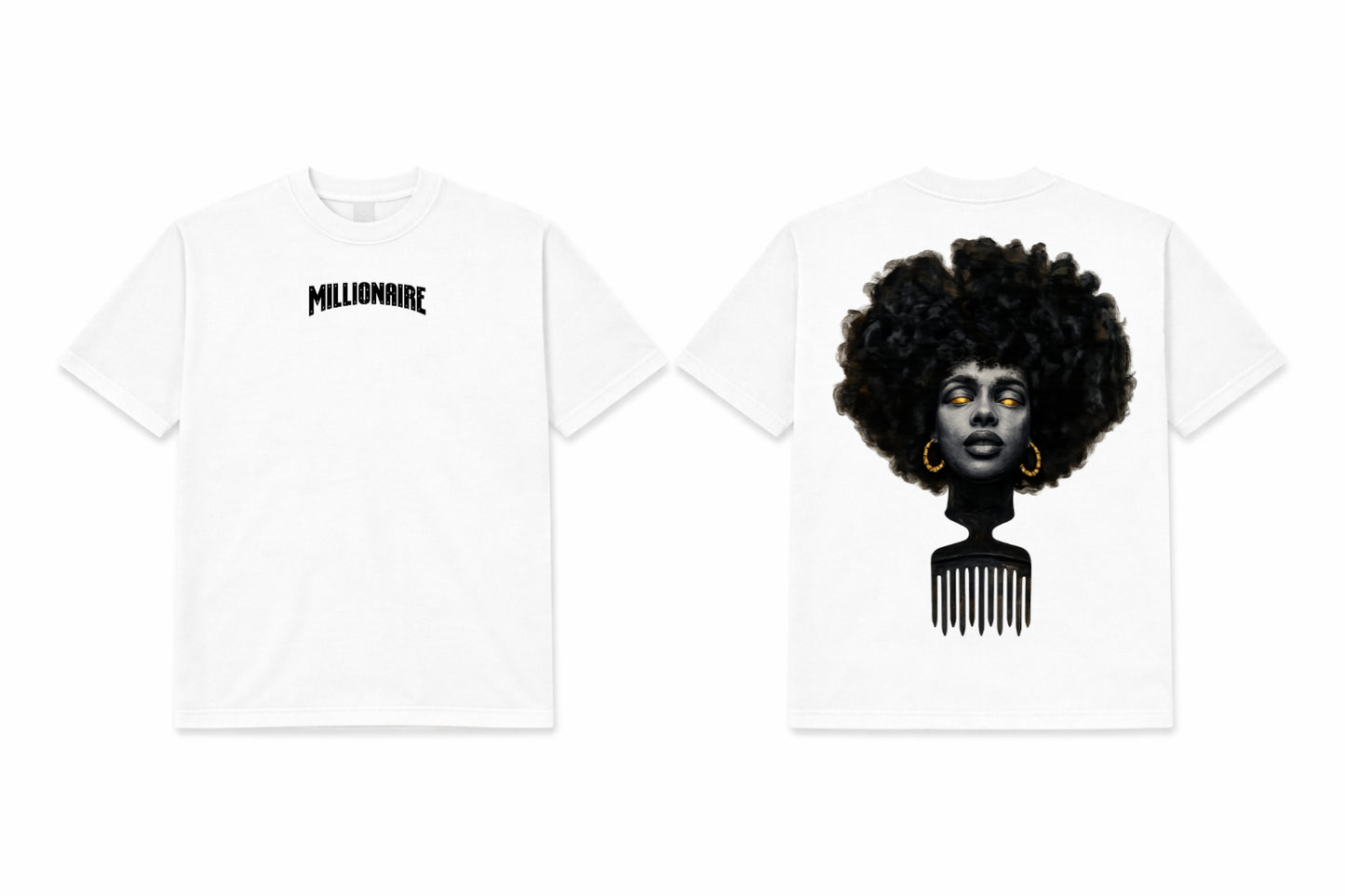 MC Crown & Roots Tee - White
