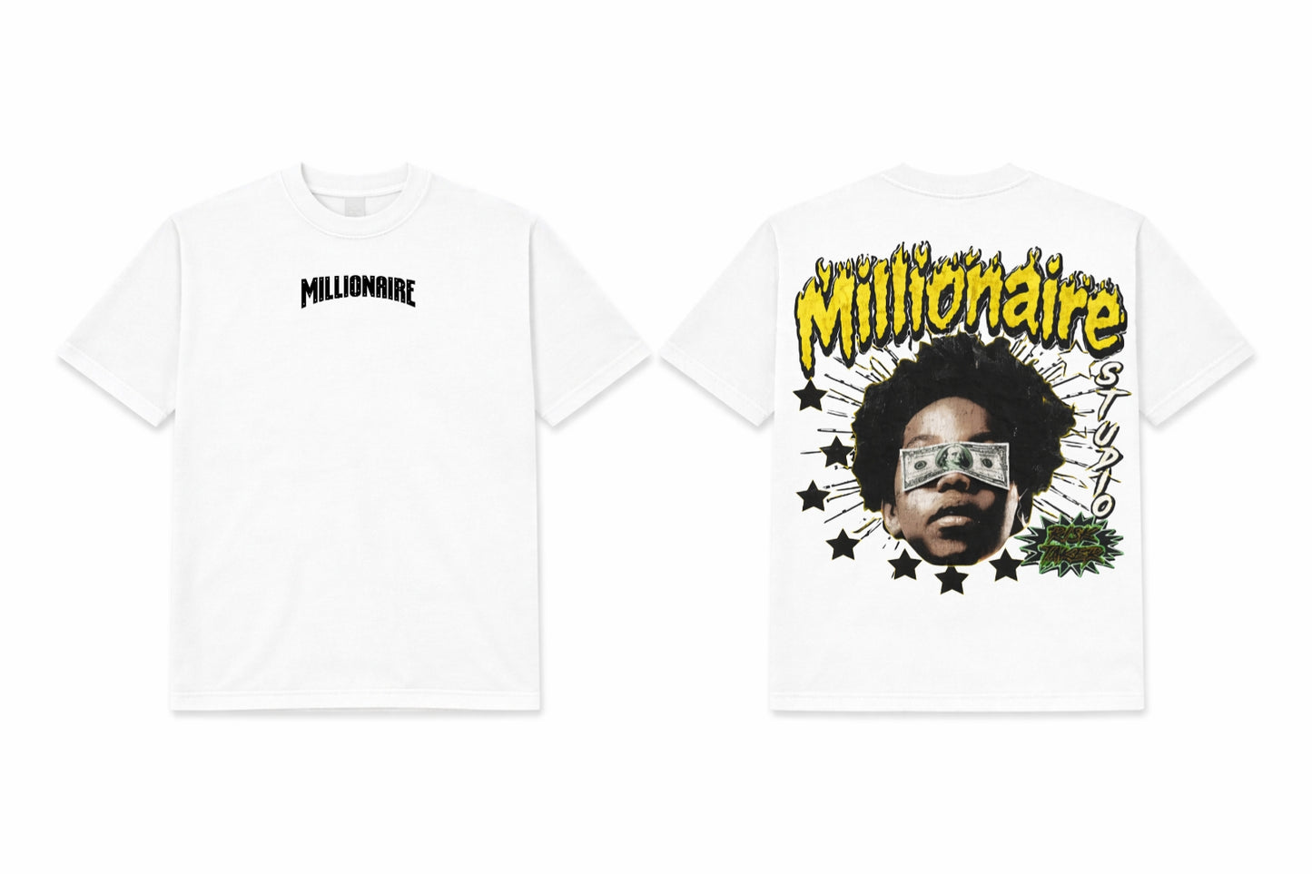 MC Millionaire Vision Tee - White