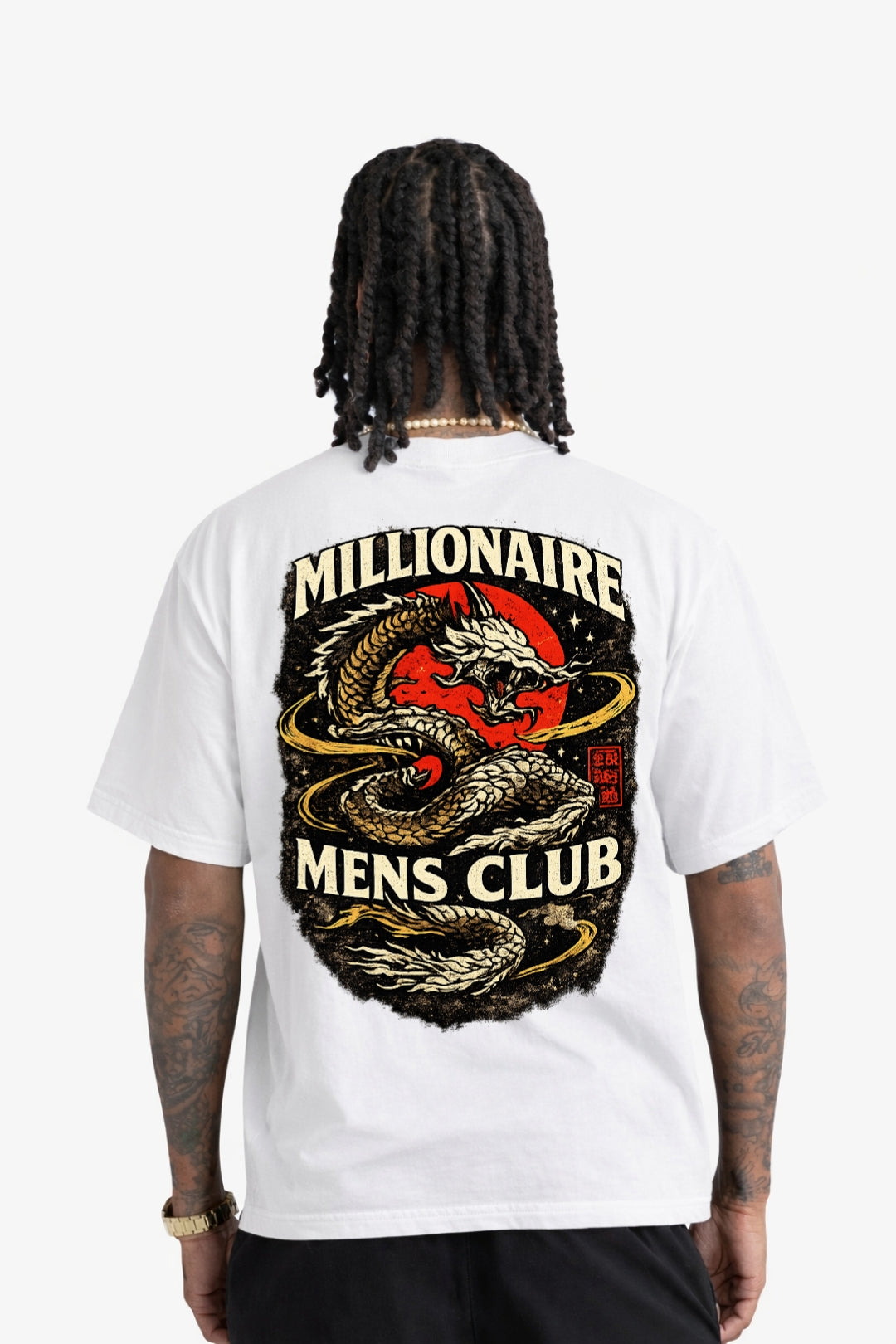 MMC Dragon Crest Tee - White