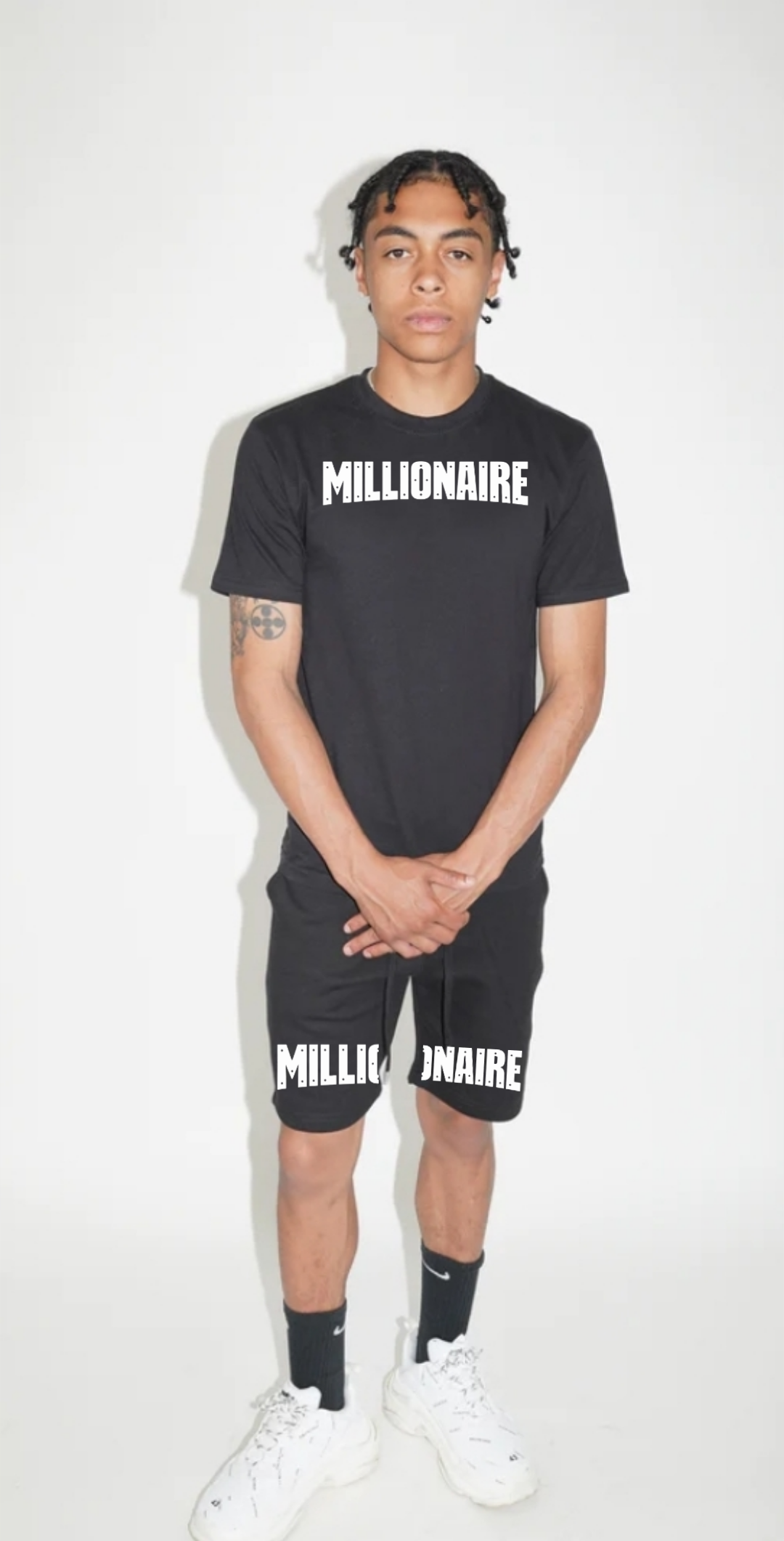 MC Signature Unisex Cotton Fleece Set - Black