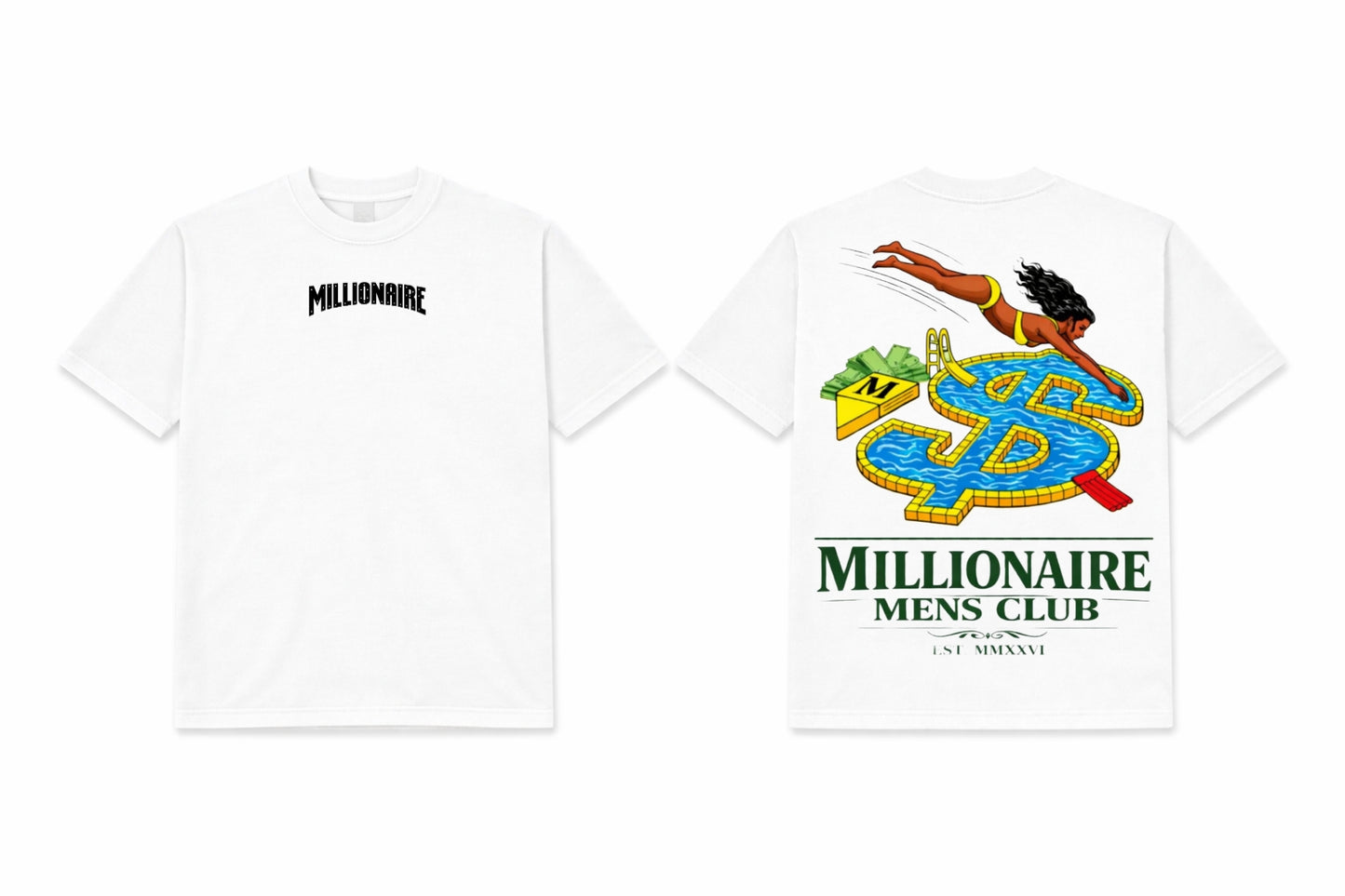 MMC Money Pool Tee - White