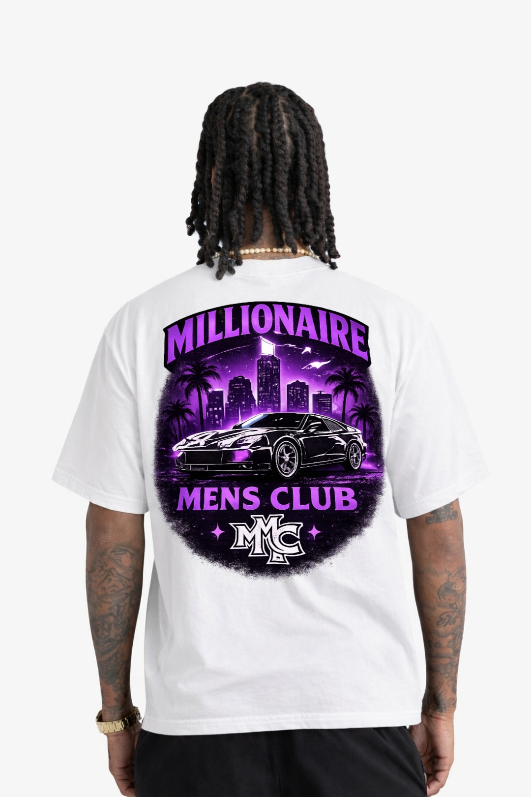 MMC Midnight Velocity Tee - White
