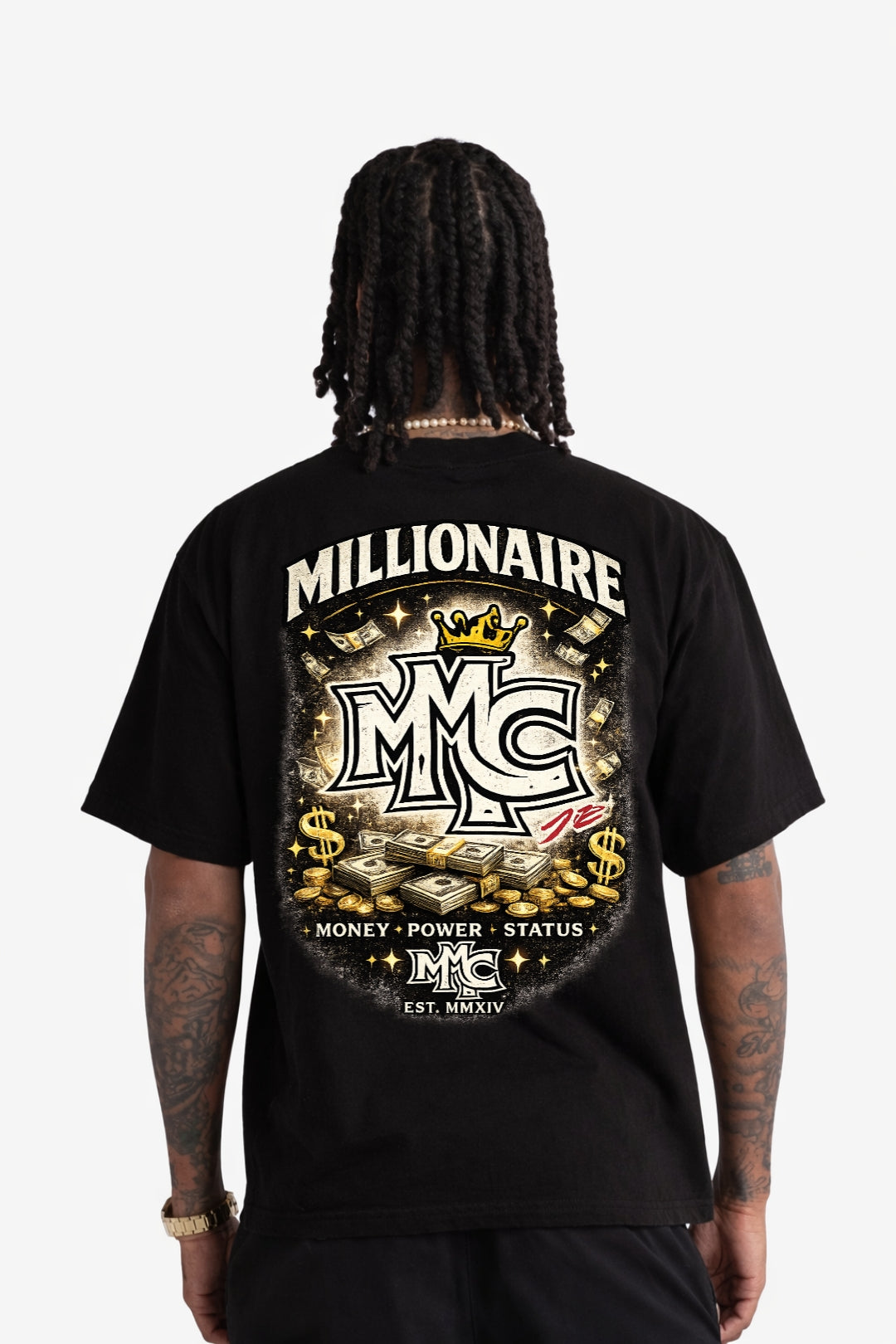 MMC Money Power Status Tee - Black