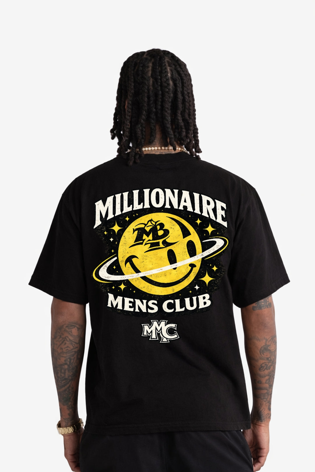 MMC Orbit Smile Tee - Black