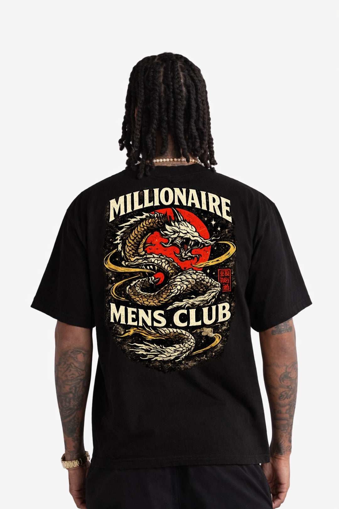 MMC Dragon Crest Tee - Black