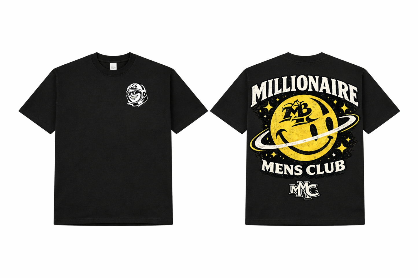 MMC Orbit Smile Tee - Black