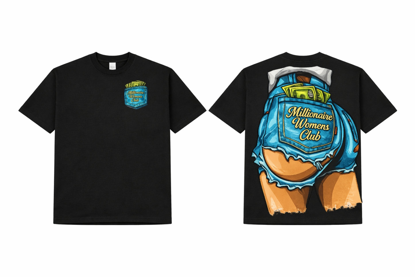 MWC Pocket Statement Tee - Black