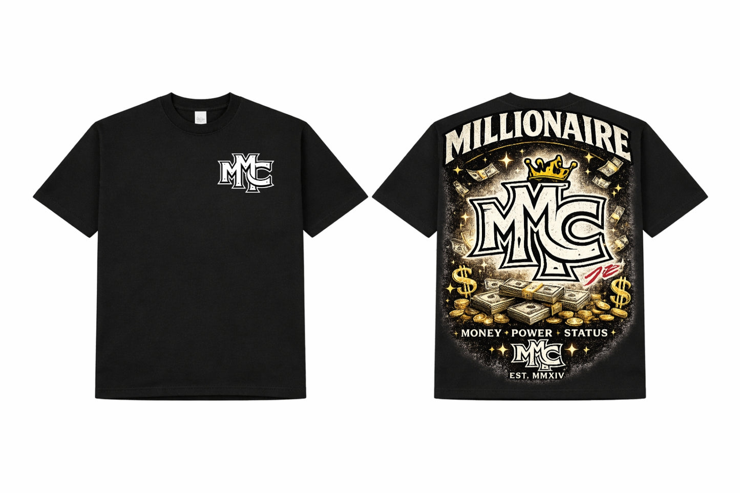 MMC Money Power Status Tee - Black