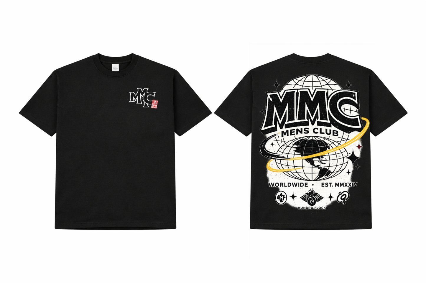 MMC Worldwide Globe Tee - Black