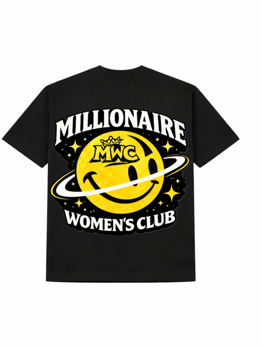 MWC Orbit Smile Tee - Black