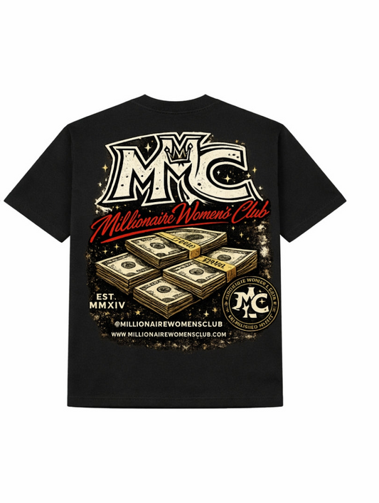 MWC Wealth Statement Tee - Black