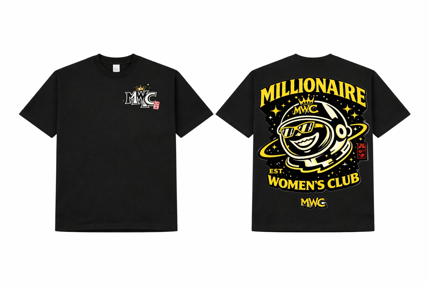 MWC Mascot Tee - Black
