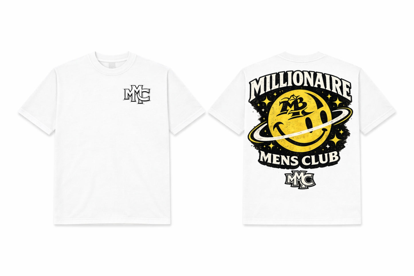 MMC Orbit Smile Tee - White