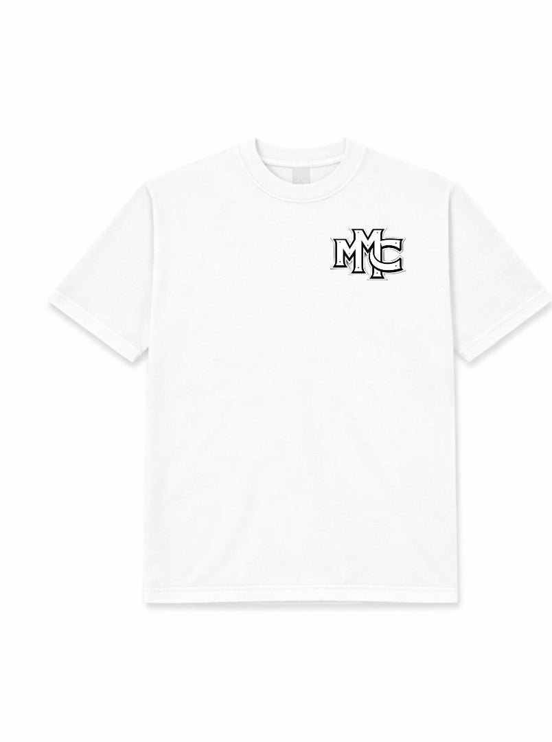 MMC Orbit Smile Tee - White
