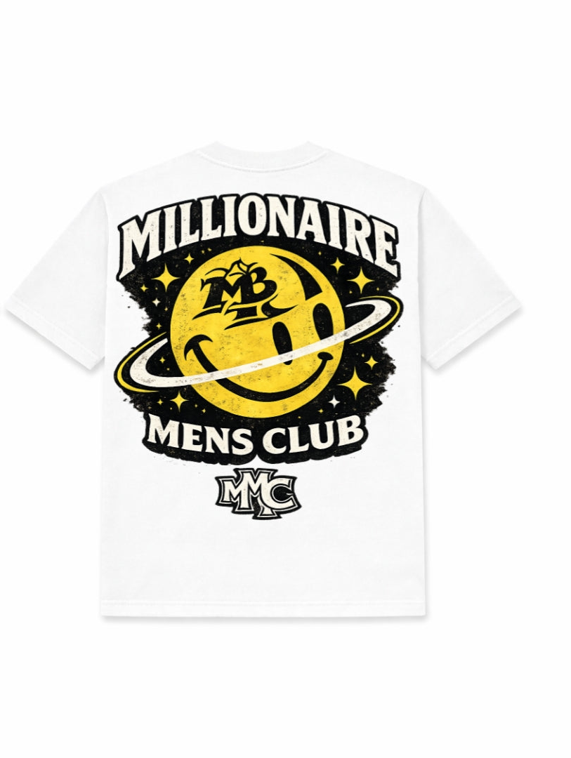 MMC Orbit Smile Tee - White