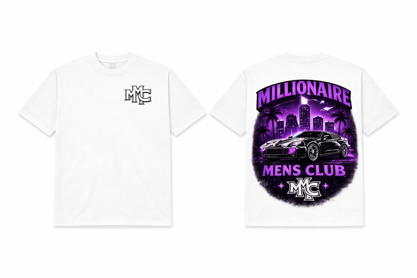 MMC Midnight Velocity Tee - White