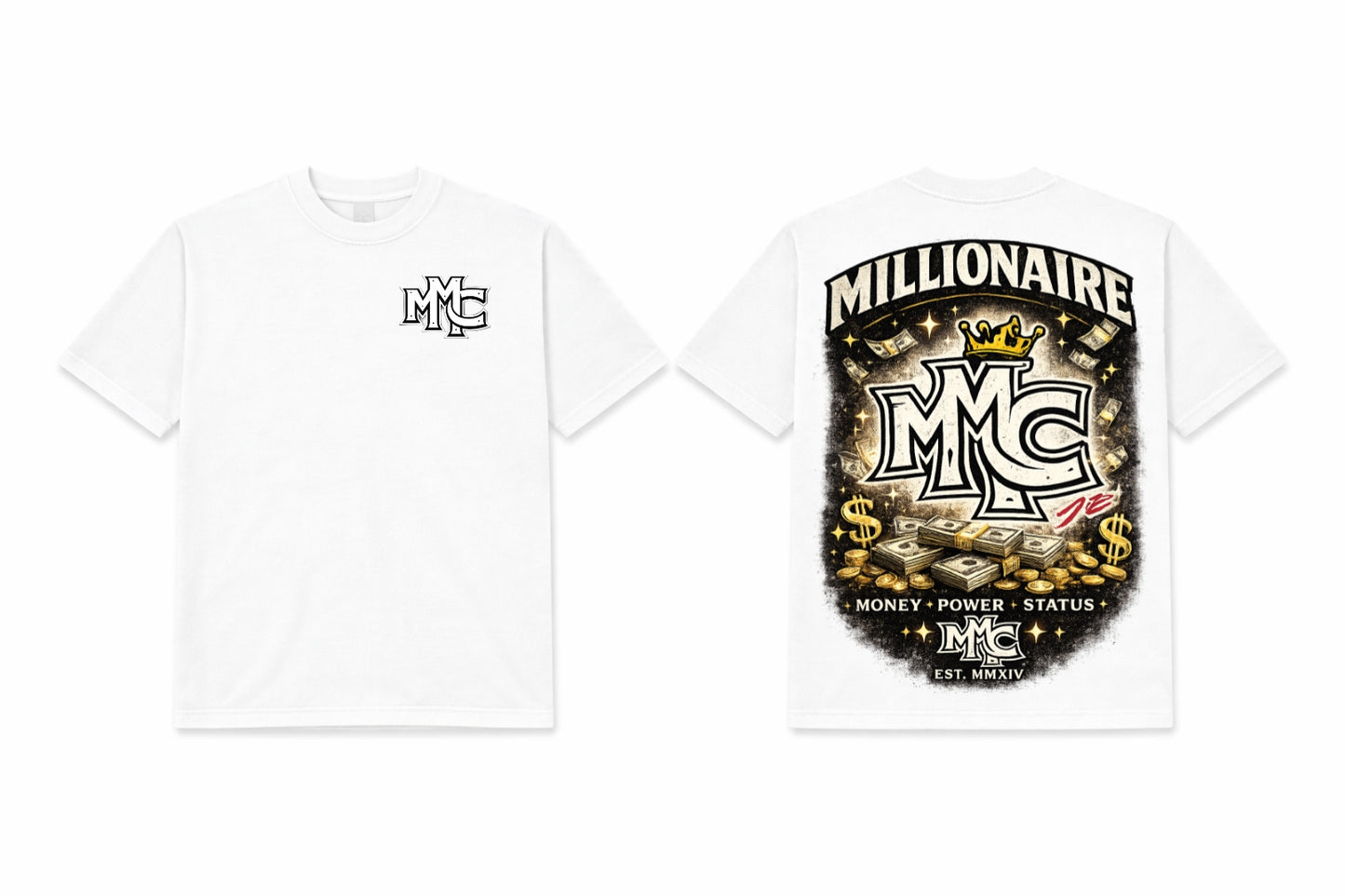 MMC Money Power Status Tee - White