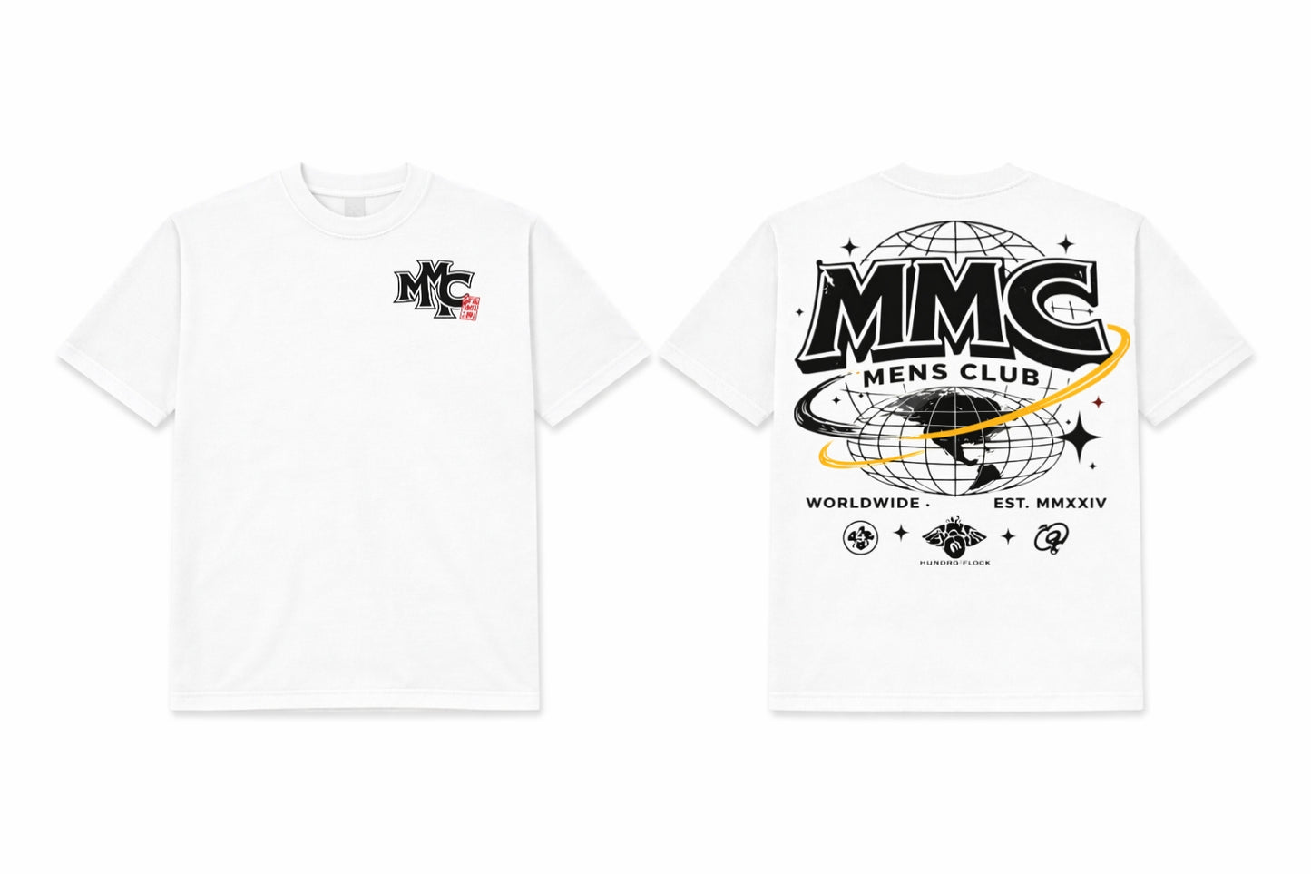 MMC Worldwide Globe Tee - White