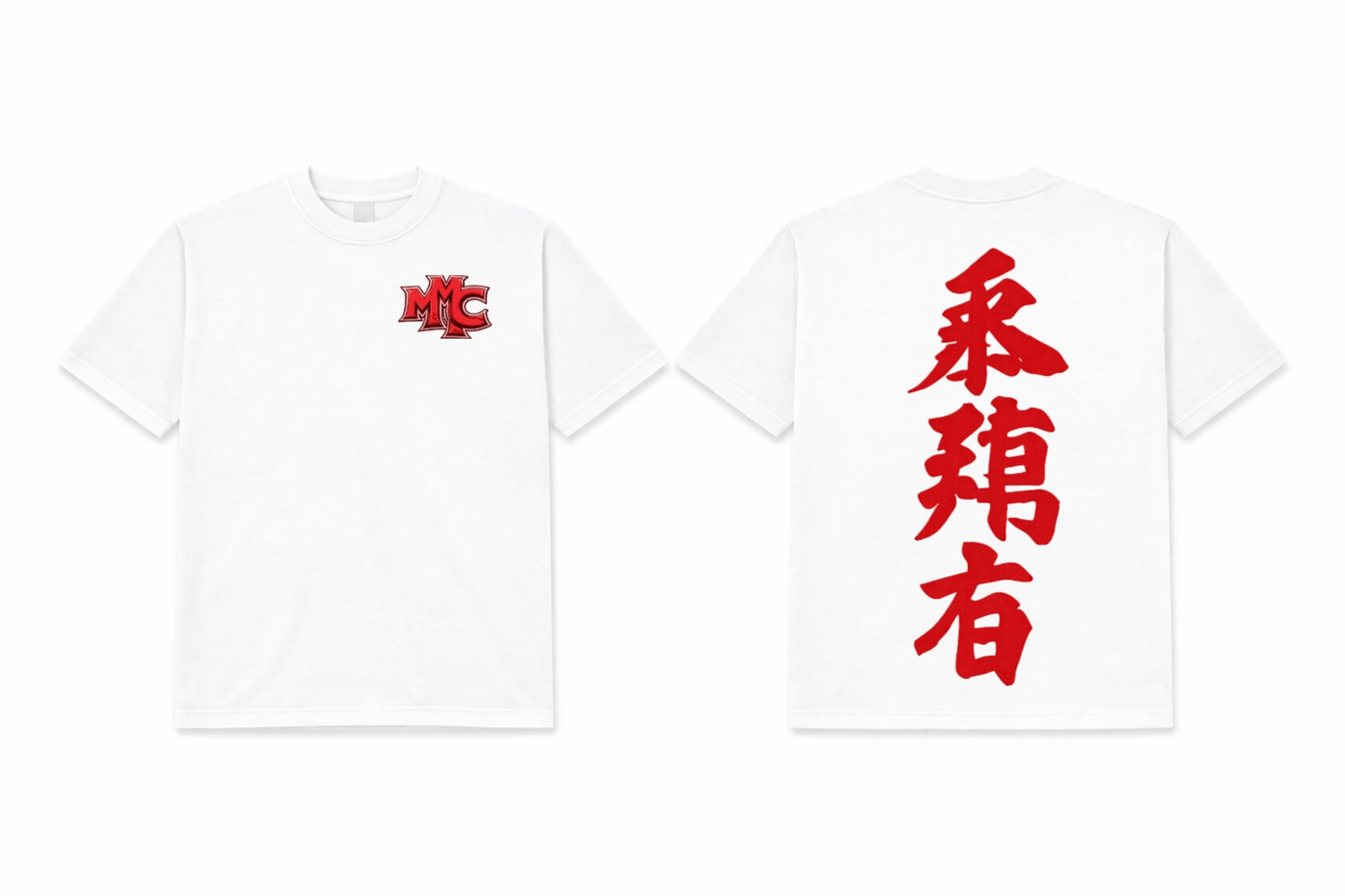 MMC Kanji Statement Tee - White