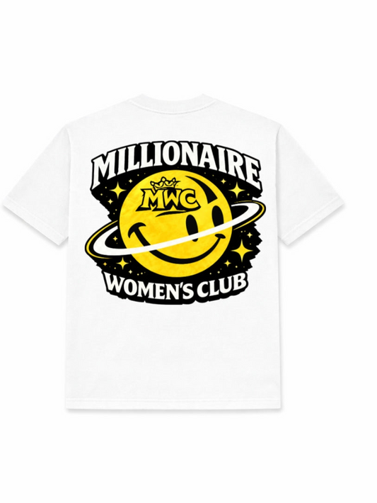 MWC Orbit Smile Tee - White