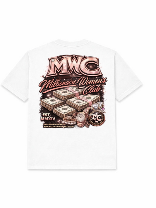 MWC Wealth Statemant Tee - White