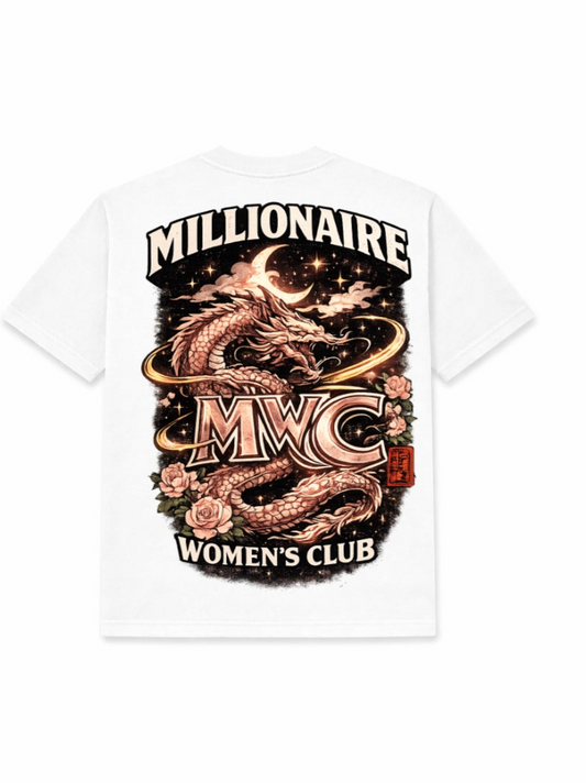 MWC Dragon Crest Tee - White