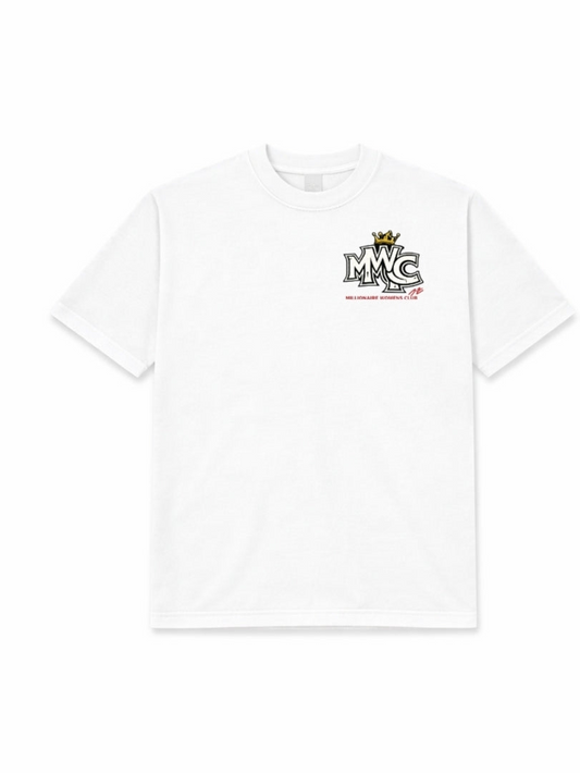 MWC Sunset Bloom Tee - White