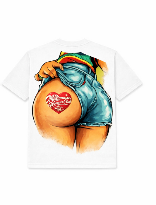 MWC Heart Mark Tee - White