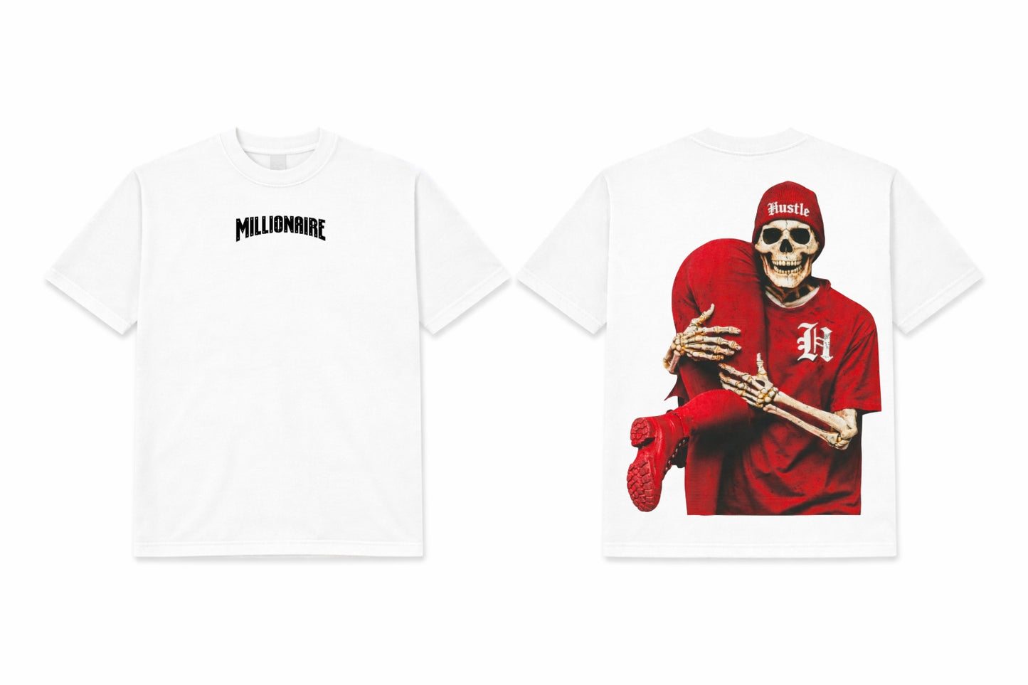 MC Hustle Loyalty Tee - White