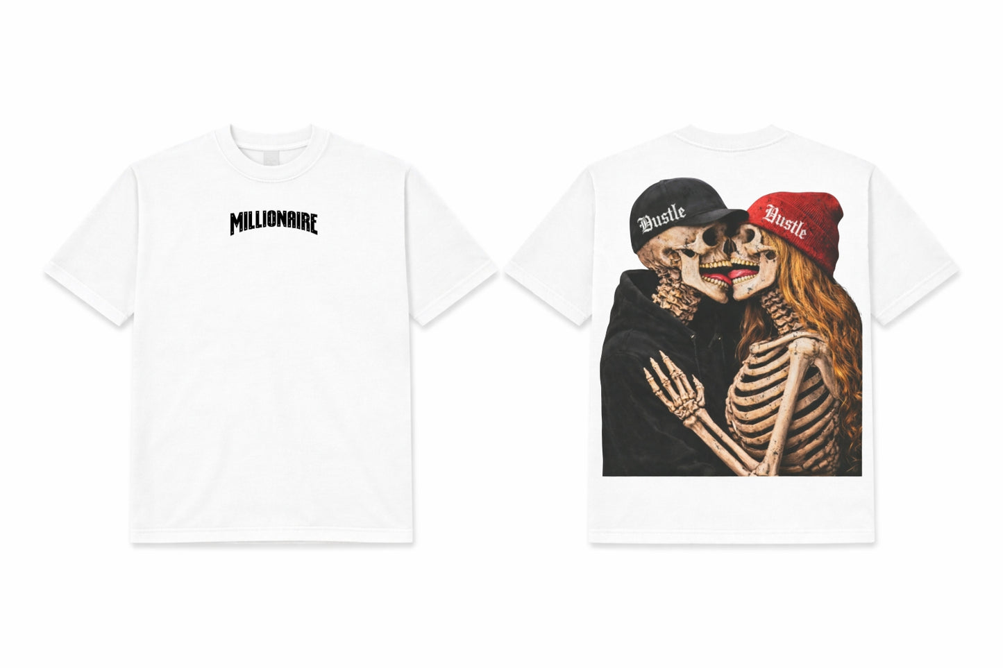 MC Hustle Together Tee - White