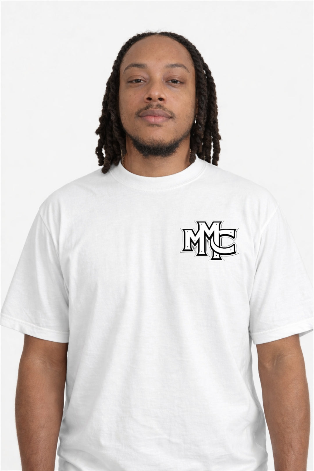 MMC Orbit Smile Tee - White