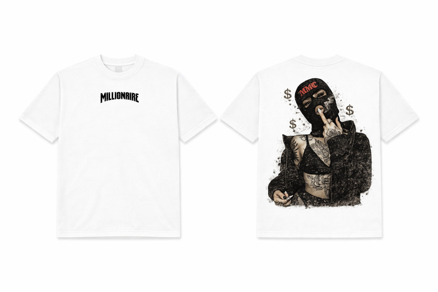MC No Rules Tee - White