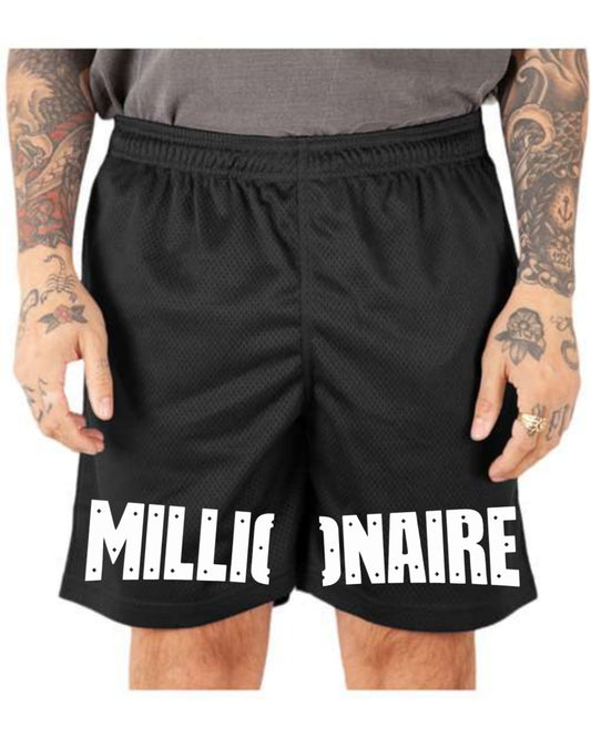 MC Unisex Mesh PE Shorts - Black