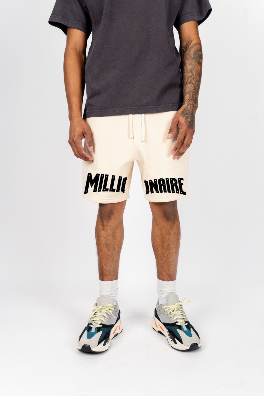 MC Fleece Jogger Shorts - Sand