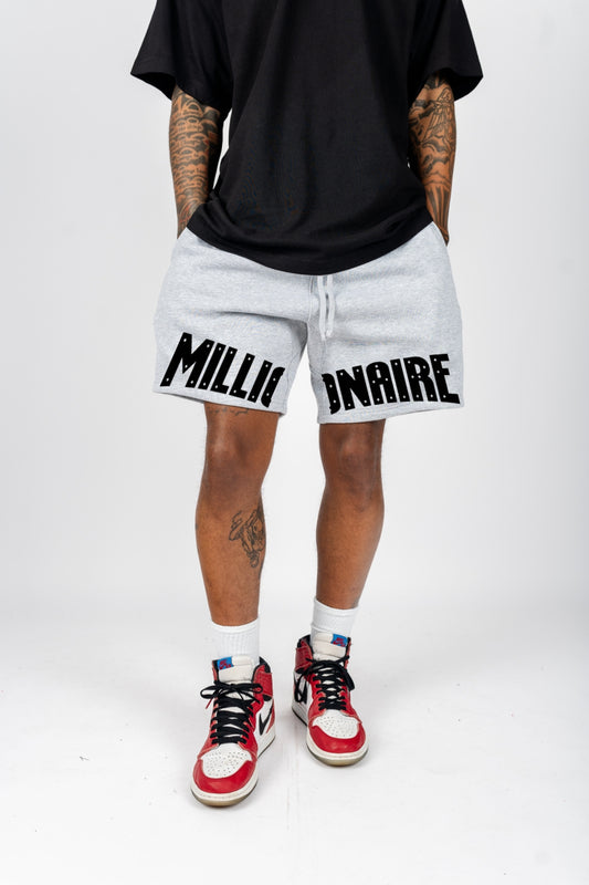 MC Fleece Jogger Shorts - Grey