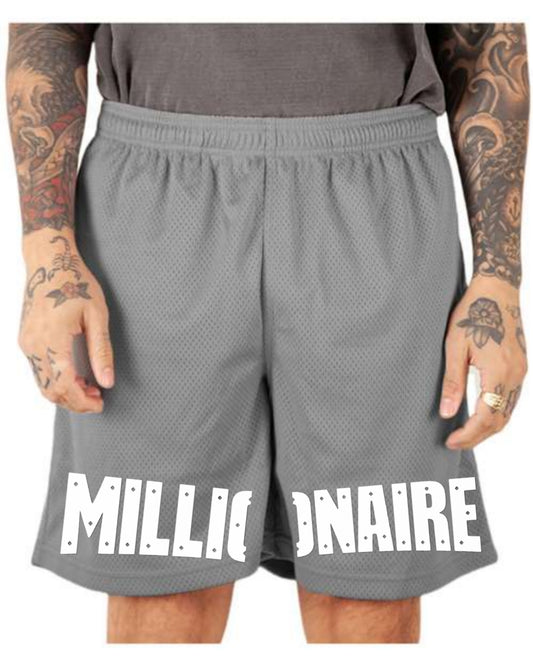 MC Unisex Mesh PE Shorts - Grey