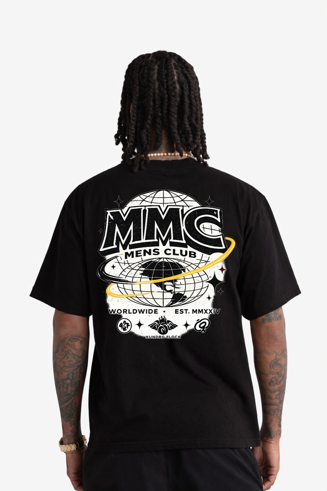 MMC Worldwide Globe Tee - Black