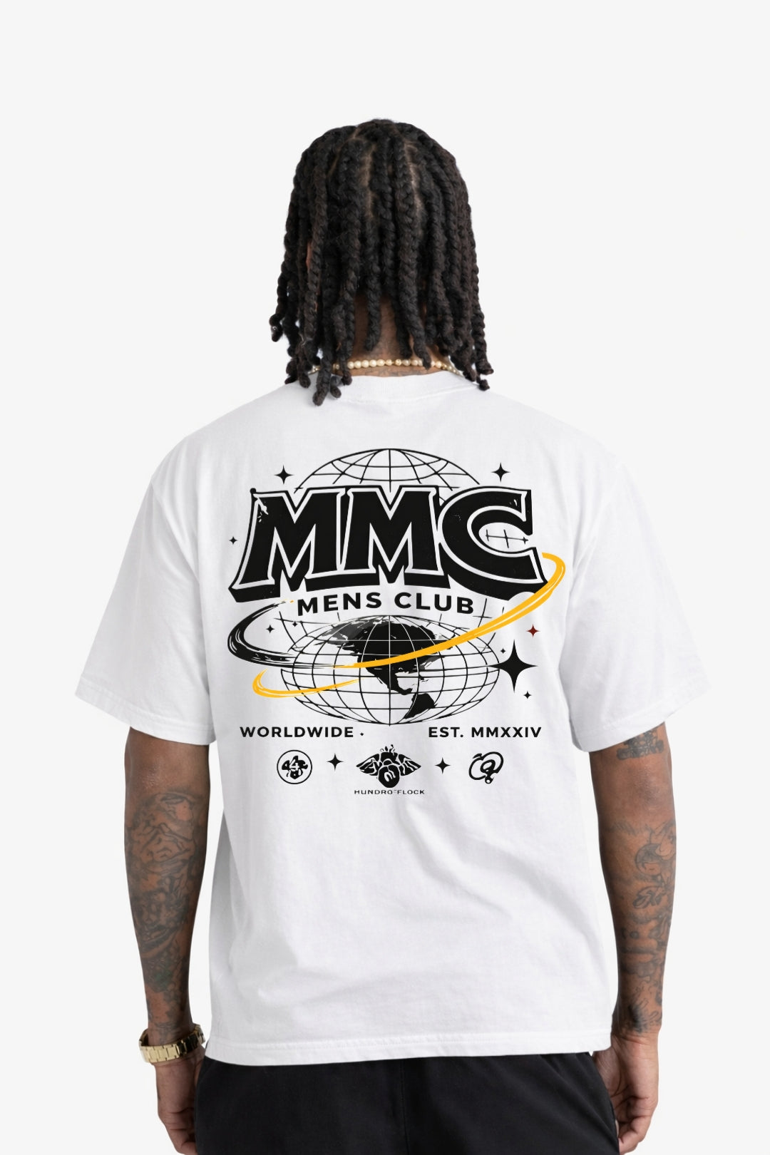 MMC Worldwide Globe Tee - White