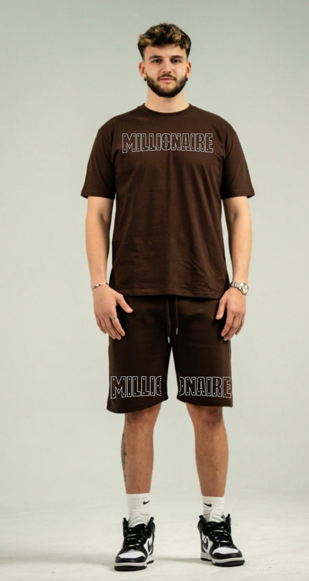 MC Signature Unisex Cotton Fleece Set - Brown